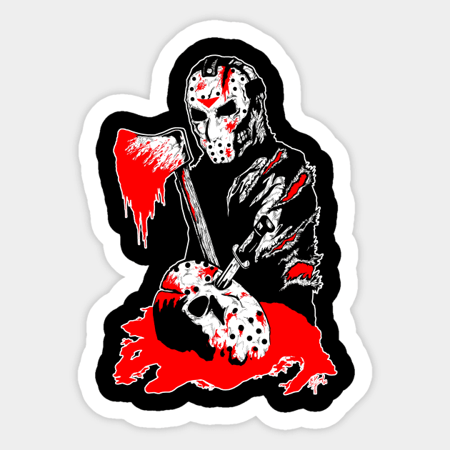 Jason Sticker by ArtofOldSchool